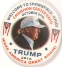 Trump Springfield, Ohio Rally