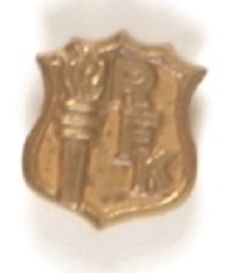 Robert Kennedy Shield and Torch Pin