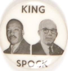 King and Spock 1968 Celluloid