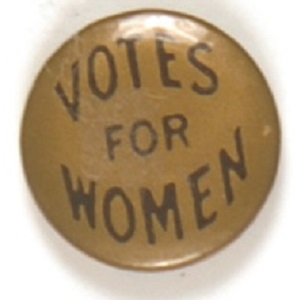 Votes for Women Gold and Black