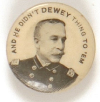Admiral Dewey Stickpin
