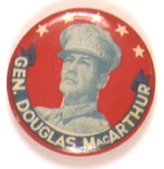 MacArthur Striking Celluloid, Red Background