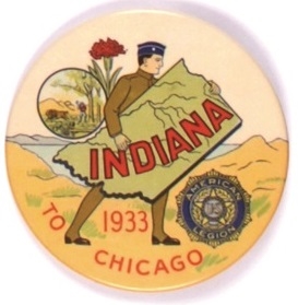 Indiana 1933 Chicago American Legion Convention