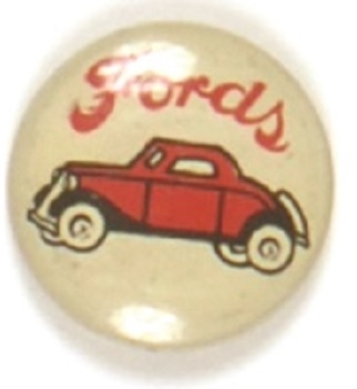 Ford Litho Advertising Pin