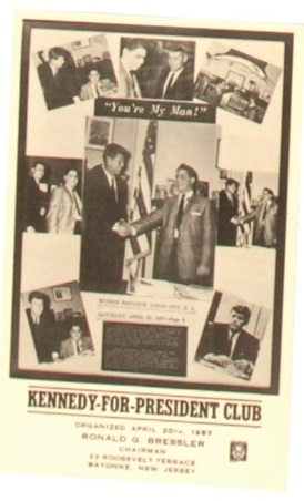 Kennedy for President Club Postcard
