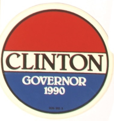 Clinton for Governor of Arkansas Sticker