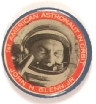 John Glenn First American Astronaut in Orbit