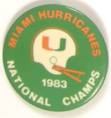Miami Hurricanes National Champs