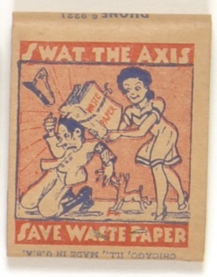 Swat the Axis Matchbook