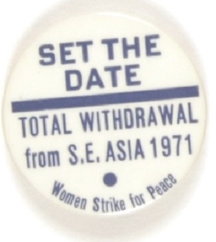 Women Strike for Peace Total Withdrawal from S.E. Asia