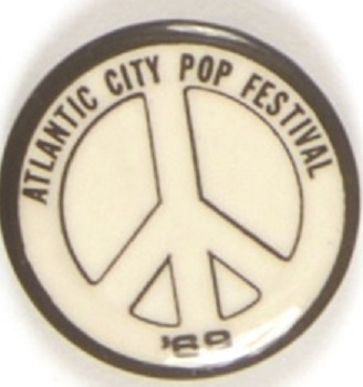 Vietnam Atlantic City Pop Festival Peace Sign