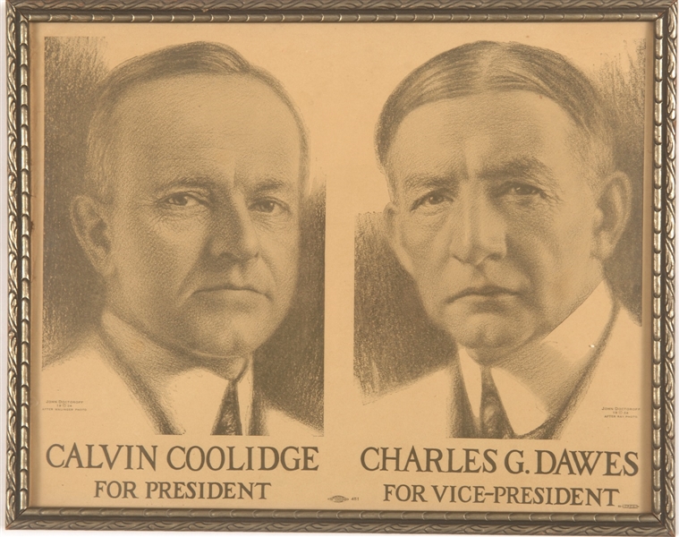 Coolidge-Dawes Jugate Poster