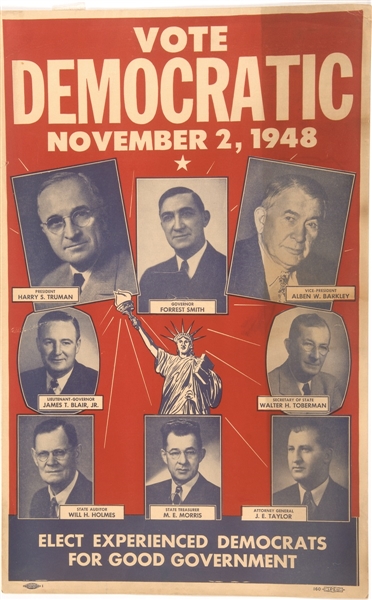 Truman Missouri Coattail Poster