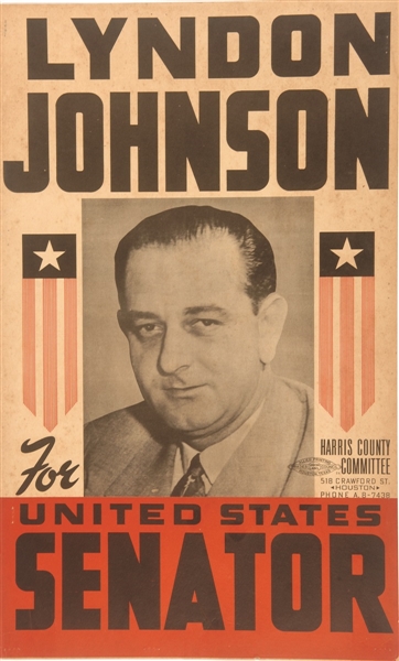 Lyndon Johnson for United States Senator
