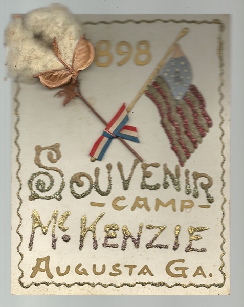 Camp McKenzie 1898 Spanish-American War Souvenir