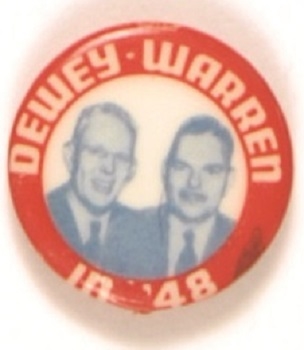 Dewey-Warren in ’48 Smaller Size Jugate