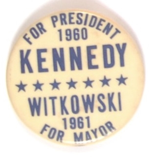 Kennedy for President, Witkowski for Mayor of Jersey City