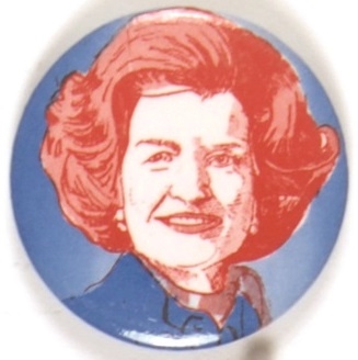 Betty Ford Portrait Pin