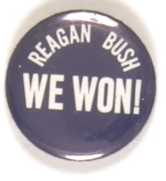 Reagan, Bush We Won! 