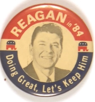 Reagan Doing Great, Let’s Keep Him
