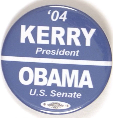 Illinois Kerry for President, Obama for U.S. Senate