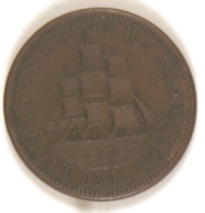 Hard Times 1838 Medal