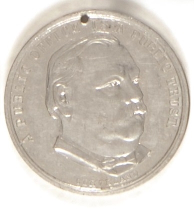 Cleveland 1892 Aluminum Medal
