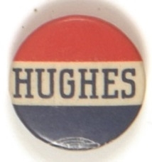 Hughes Red, White, Blue 3/4 Inch Celluloid