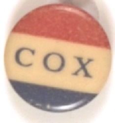 Cox Scarce St. Louis Button Celluloid