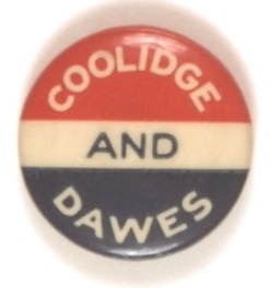 Coolidge and Dawes Celluloid Version