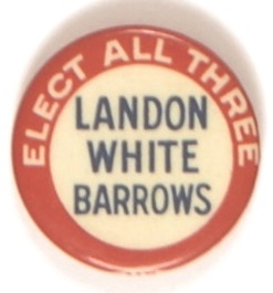 Landon, White, Barrows Elect All Three