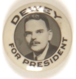 Dewey For President Sharp Picture Pin