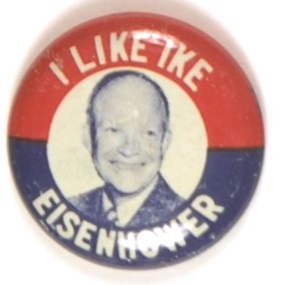 I Like Ike Eisenhower Picture Pin