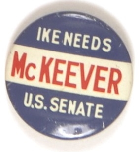 Ike Needs McKeever Scarce Oklahoma Coattail