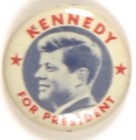 Kennedy for President Red, White and Blue