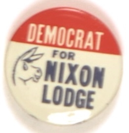 Democrat for Nixon-Lodge
