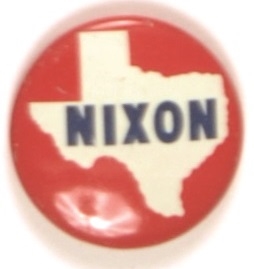Nixon Texas 1960 Litho