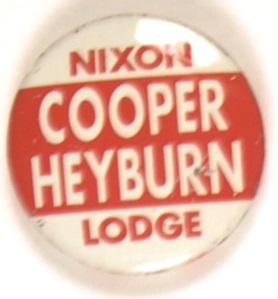 Rare Nixon, Cooper, Heyburn Kentucky Coattail