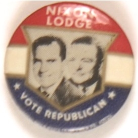 Nixon-Lodge Scarce 1960 Jugate