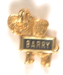 Goldwater Clutchback Elephant Pin