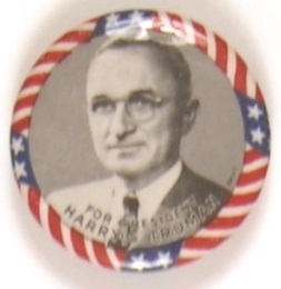 Truman Stars and Stripes, Gray Background