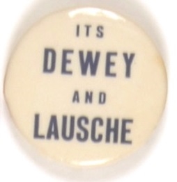 Dewey and Lausche Split Ticket Ohio Coattail