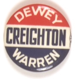 Dewey, Warren, Creighton Indiana Coattail