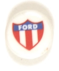 Ford Smaller Celluloid With Shield Design
