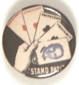 GW Bush Stand Pat Poker Hand