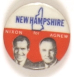 Nixon-Agnew New Hampshire 1968 Jugate