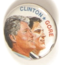 Clinton-Gore Colorful Jugate