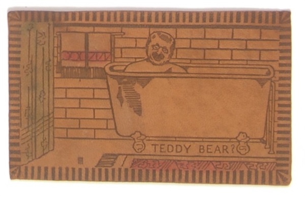 Roosevelt Leather Bathtub Postcard