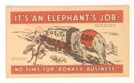 Hoover Its An Elephants Job Card