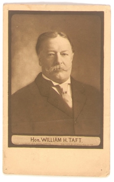 William Howard Taft 1908 Postcard